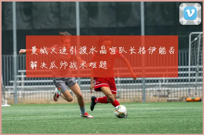 曼城火速引援水晶宫队长格伊能否解决瓜帅战术难题