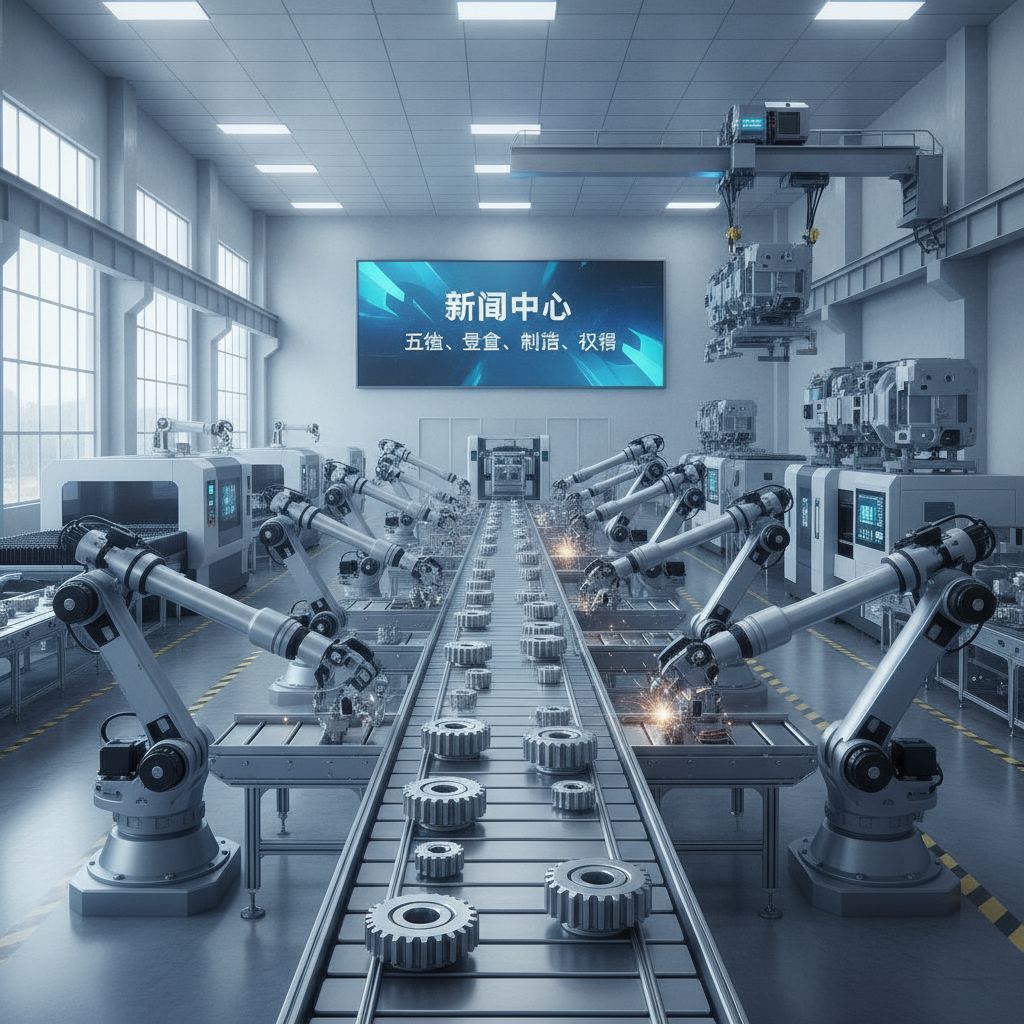 五金设备的自动化生产线