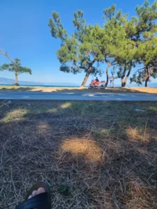 Kamp alanı İznik Gölü